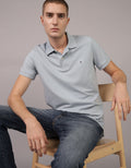 Camiseta Tipo Polo Slim Fit Ae - Azul 1165_9146_406_of