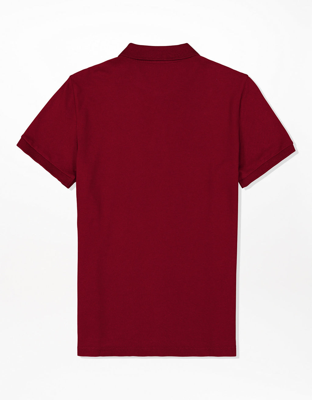 Camiseta Tipo Polo Slim Fit Ae - Rojo 1165_9146_600_b