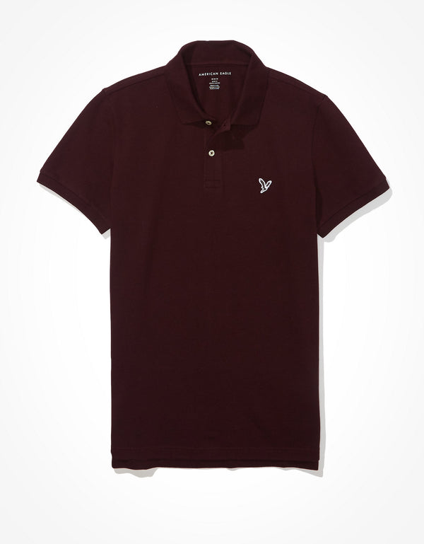 Camiseta Tipo Polo Slim Fit Ae - Generico