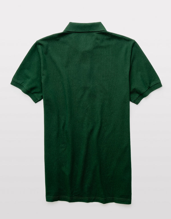 Camiseta Tipo Polo Slim Fit Ae - Rosa
