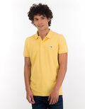 Camiseta Tipo Polo Slim Fit Ae - Amarillo 1165_9146_700_of