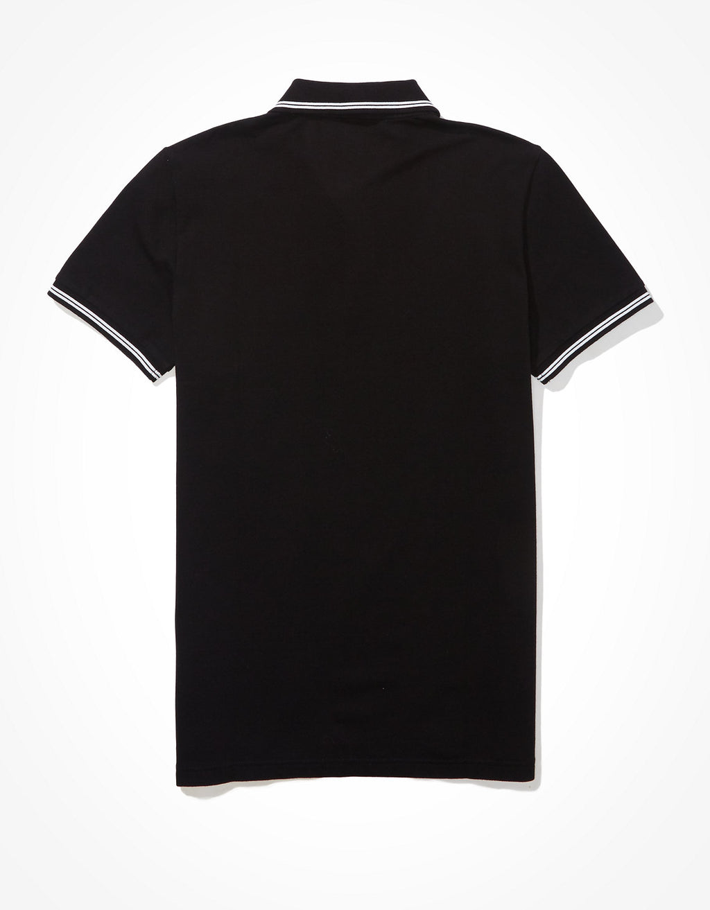 Camiseta Polo de Pique Slim Fit Ae - Negro 1165_9150_001_b