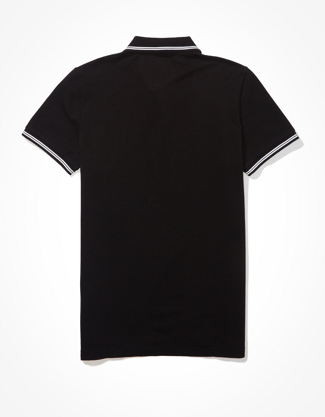 Camiseta Polo de Pique Slim Fit Ae - Negro 1165_9150_001_b