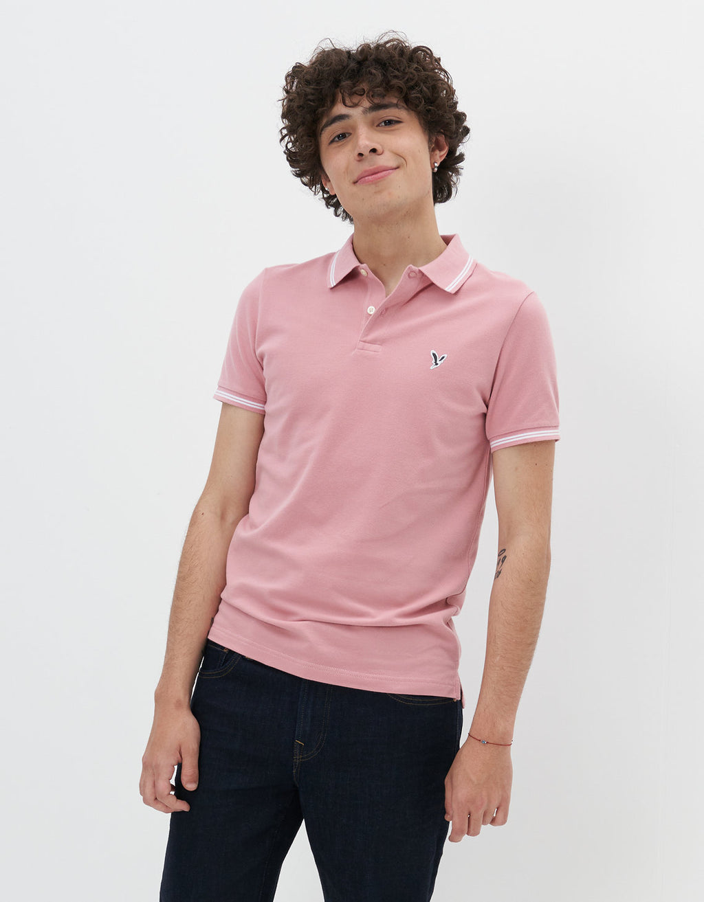 Camiseta Polo de Pique Slim Fit Ae - Generico 1165_9150_107_of