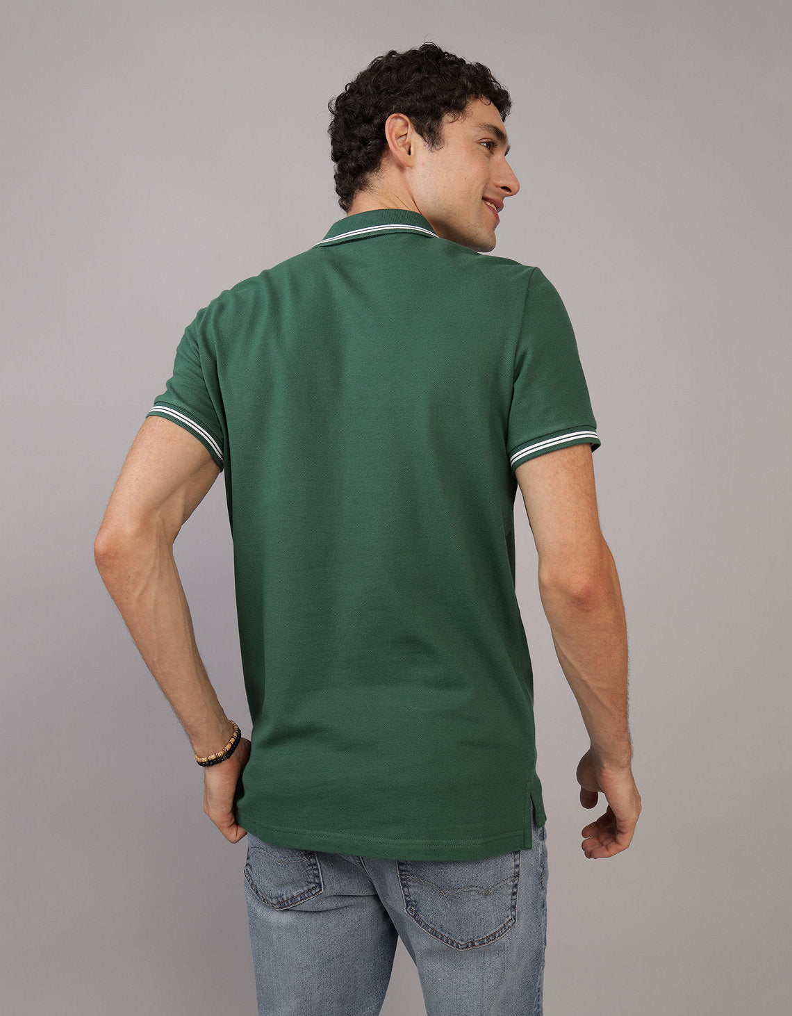 Camiseta Polo de Pique Slim Fit Ae - Generico 1165_9150_366_ob