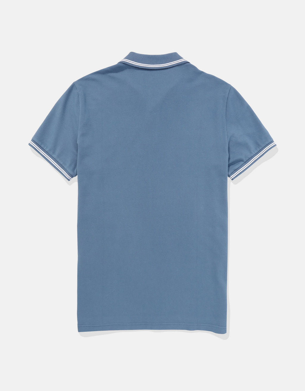 Camiseta Polo de Pique Slim Fit Ae - Azul 1165_9150_434_b