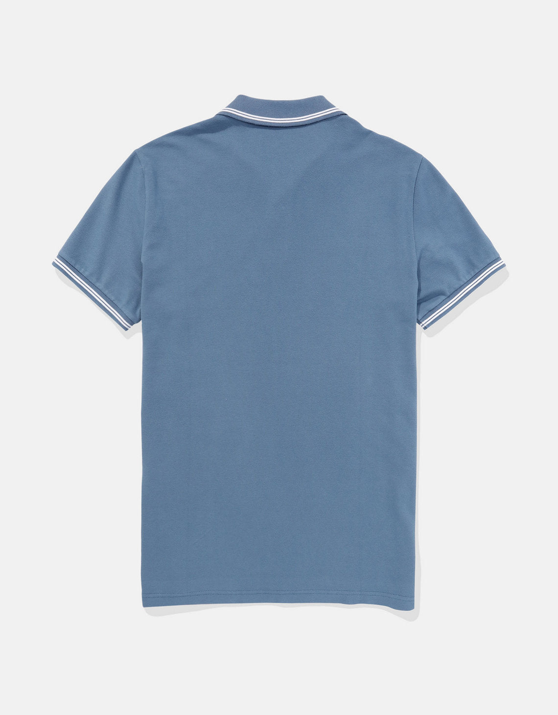 Camiseta Polo de Pique Slim Fit Ae - Azul 1165_9150_434_b