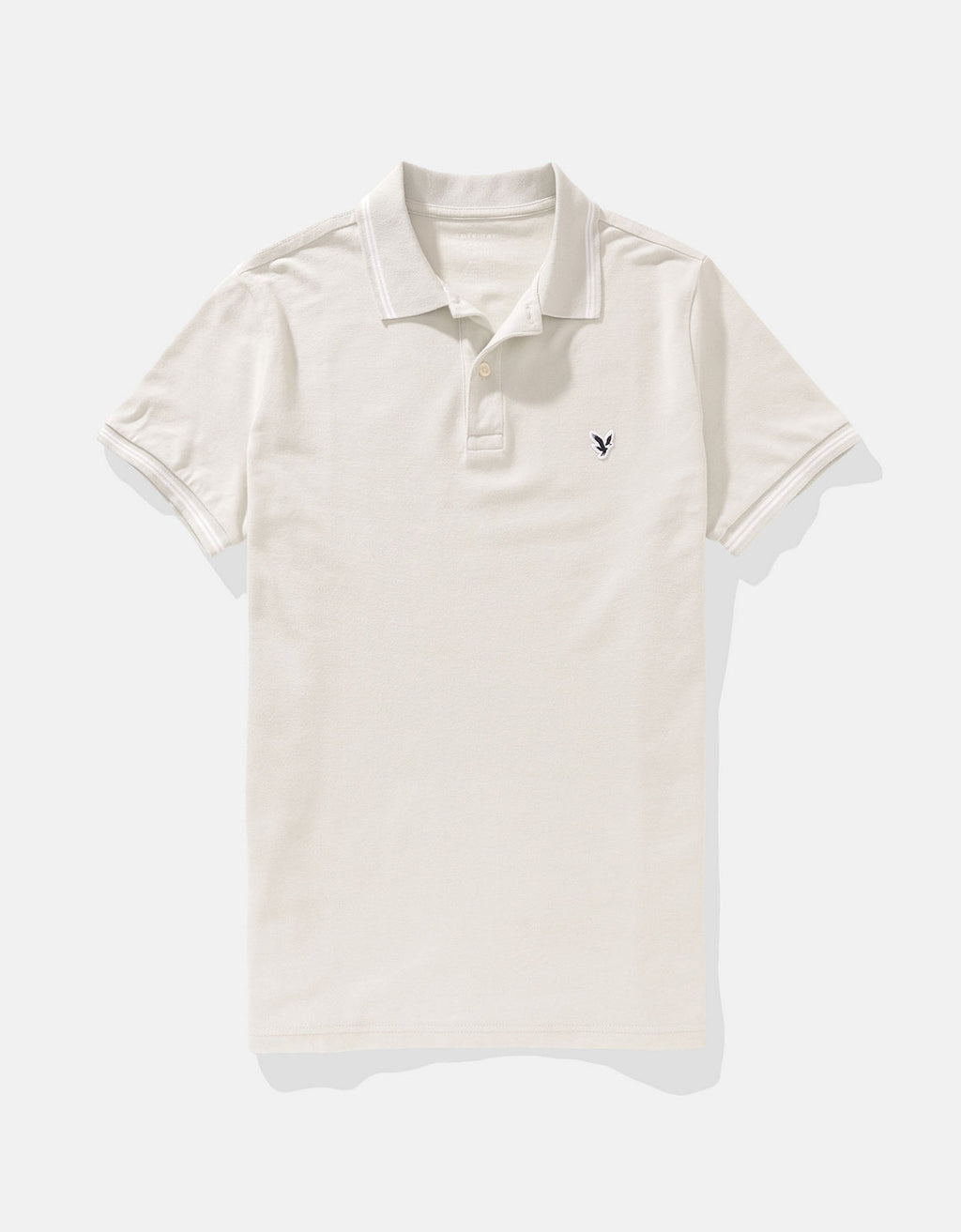 Camiseta Polo de Pique Slim Fit Ae - Azul 1165_9150_436_f