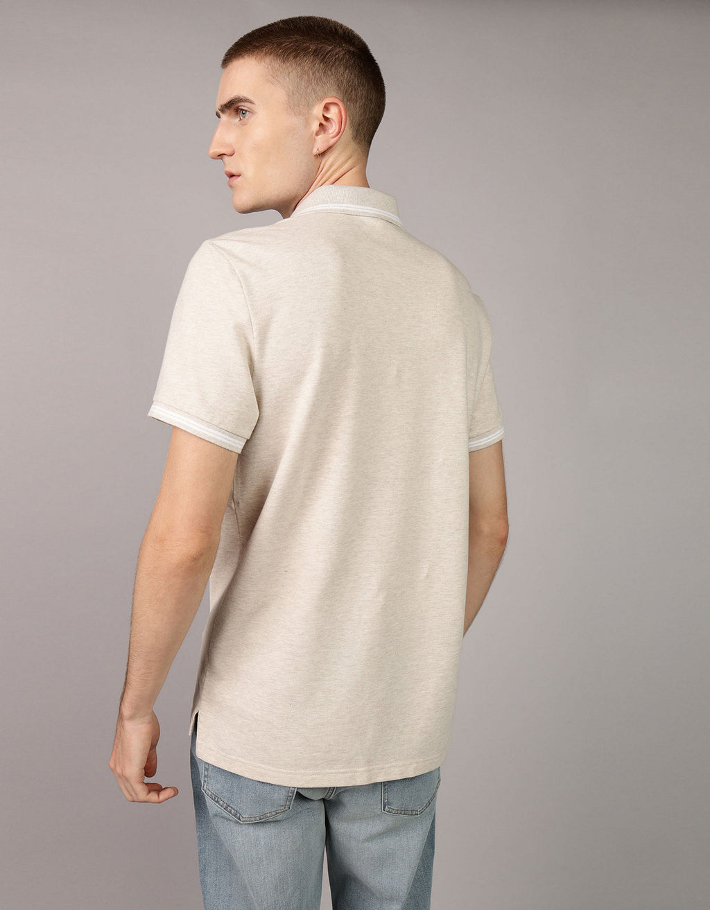 Camiseta Tipo Polo Slim Fit Ae - Generico 1165_9151_864_ob