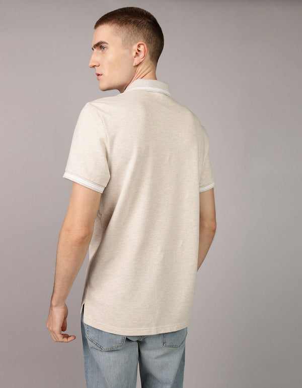 Camiseta Tipo Polo Slim Fit Ae - Generico