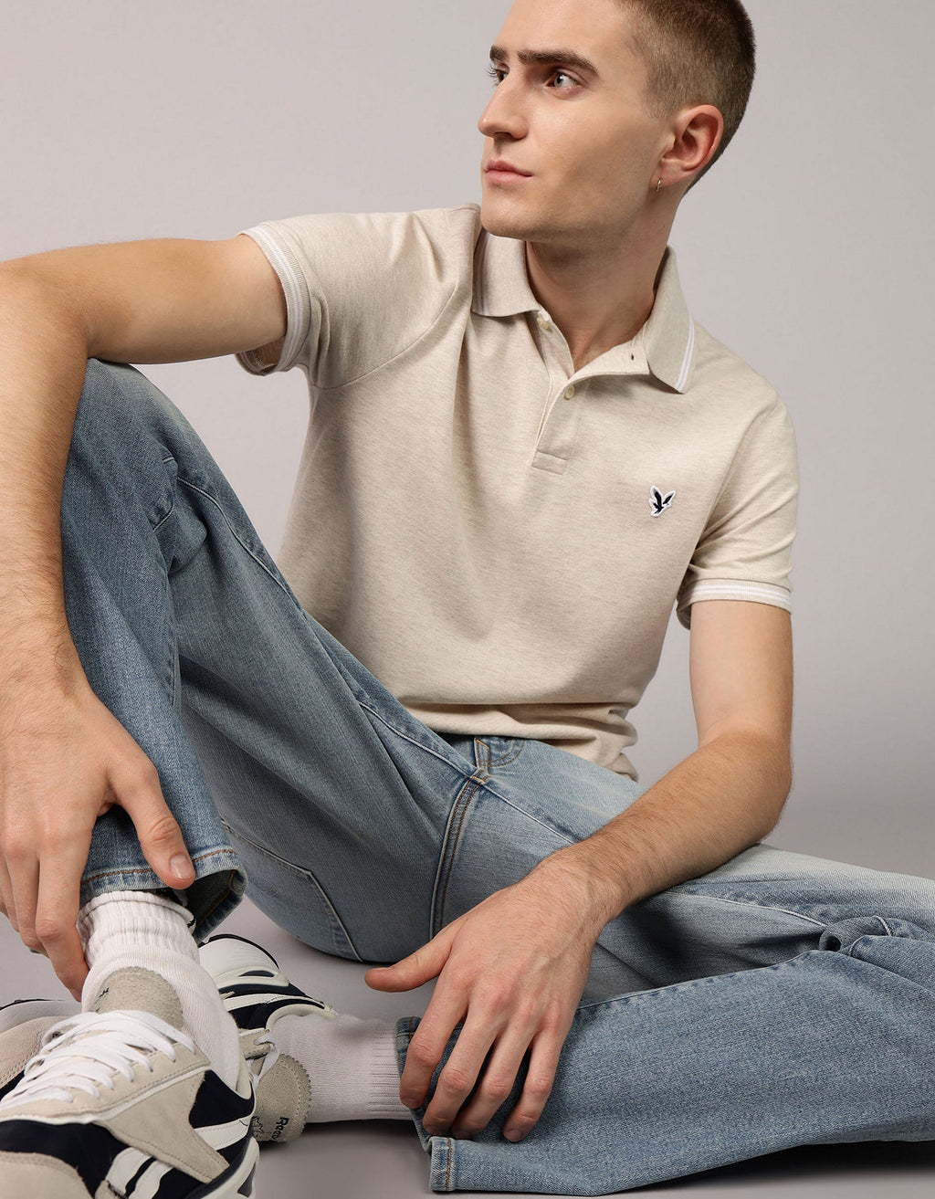 Camiseta Tipo Polo Slim Fit Ae - Generico 1165_9151_864_of