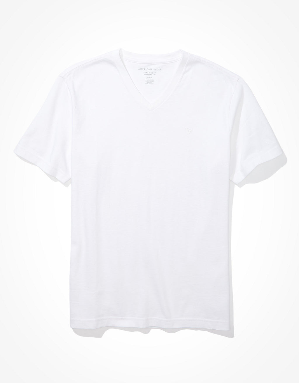 Camiseta Ae súper suave, cuello V - Blanco 1177_1541_100_f