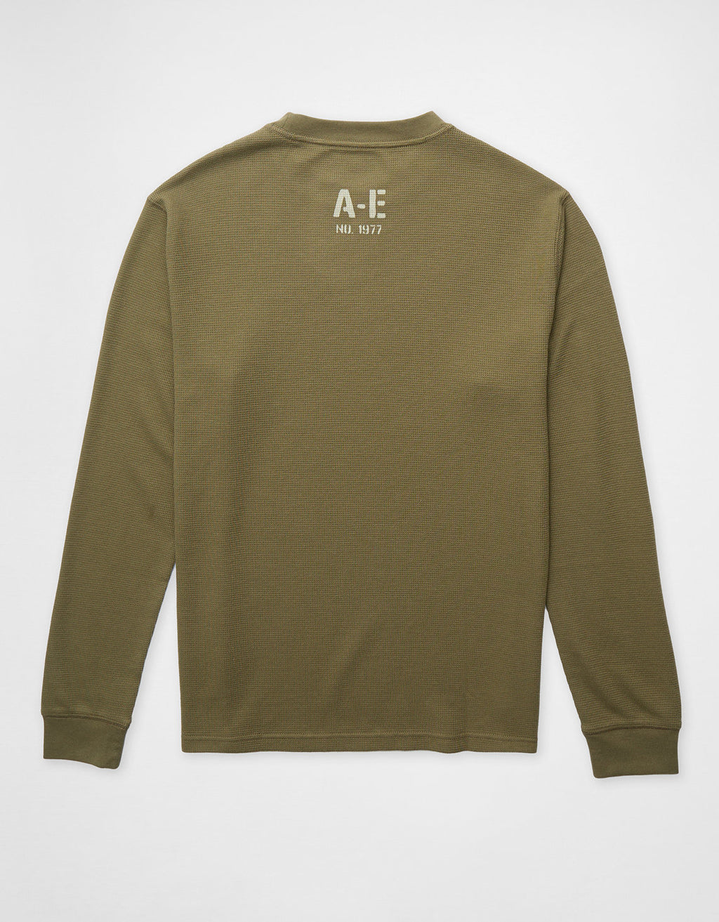 Camiseta Thermal Manga Larga Ae - Verde 1182_4598_329_b