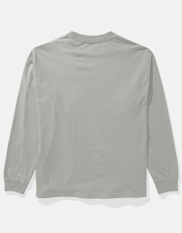 Camiseta gráfica de manga larga AE Super Soft - Gris