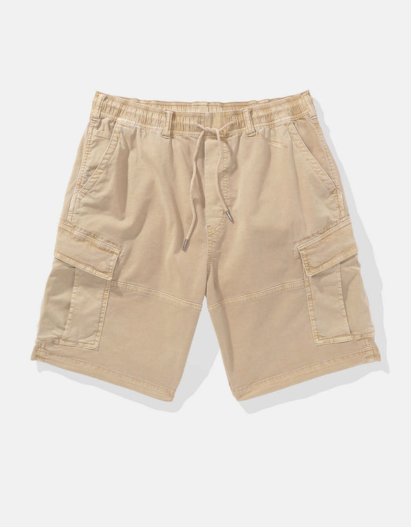 Bermuda AE Flex Lived-in Slim tipo Cargo - Caqui