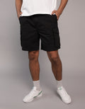 Short tipo cargo de hombre AE - Negro 1184_7826_064_of