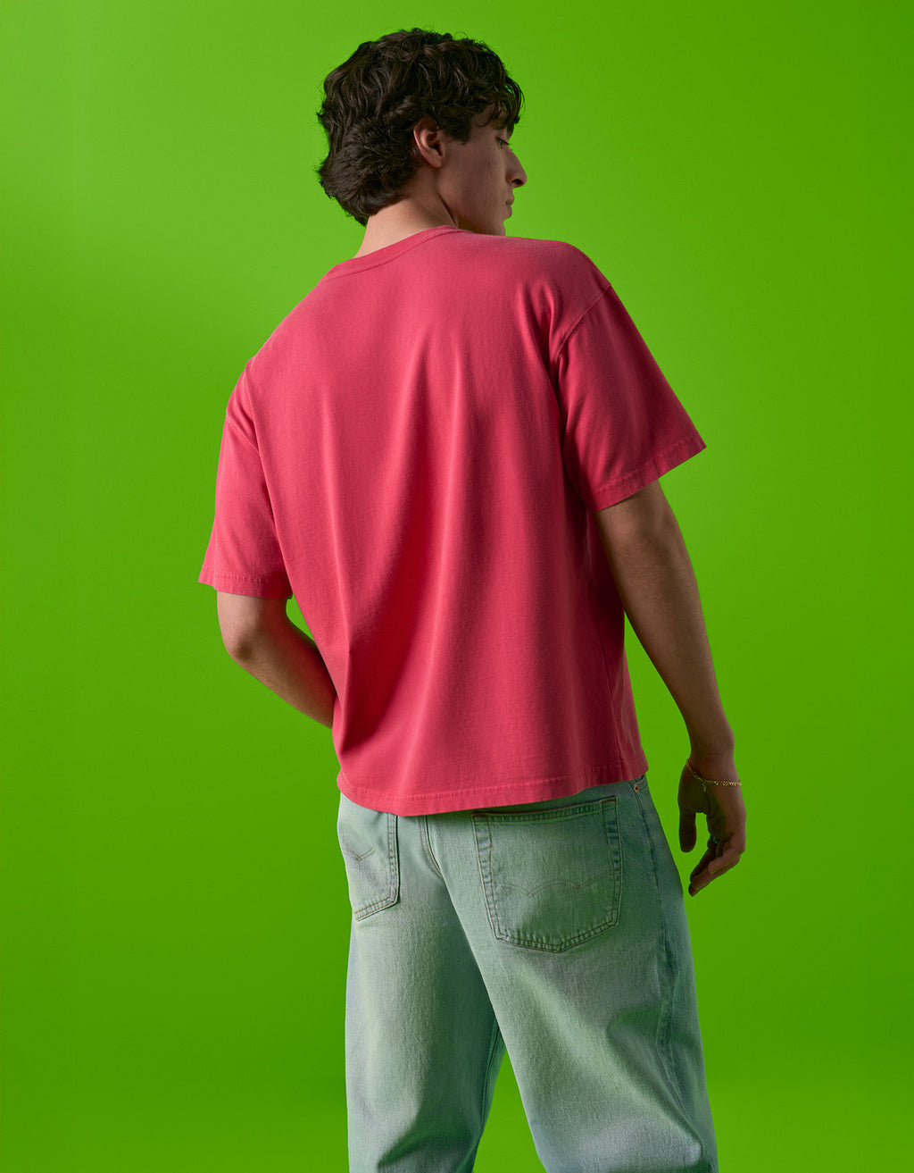 Camiseta gráfica Ae x Jorge Campos - Rosa 1187_5807_626_ob
