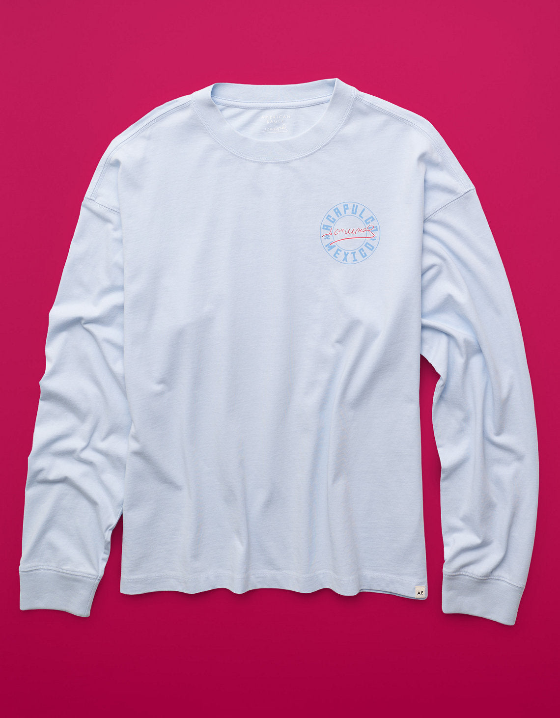 Camiseta gráfica de manga larga Ae - Azul 1187_5809_400_f