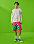 Camiseta gráfica de manga larga Ae x Jorge Campos - Blanco 1187_5810_100_of