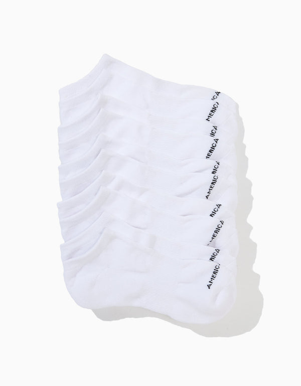 Pack de 5 medias tobilleras Aeo  - Blanco
