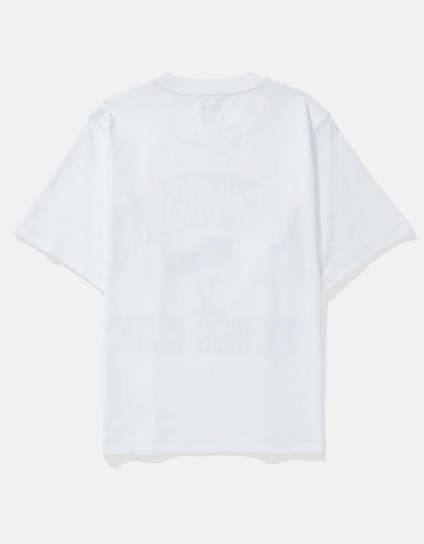 Camiseta gráfica de destino Oversized de Ae - Blanco