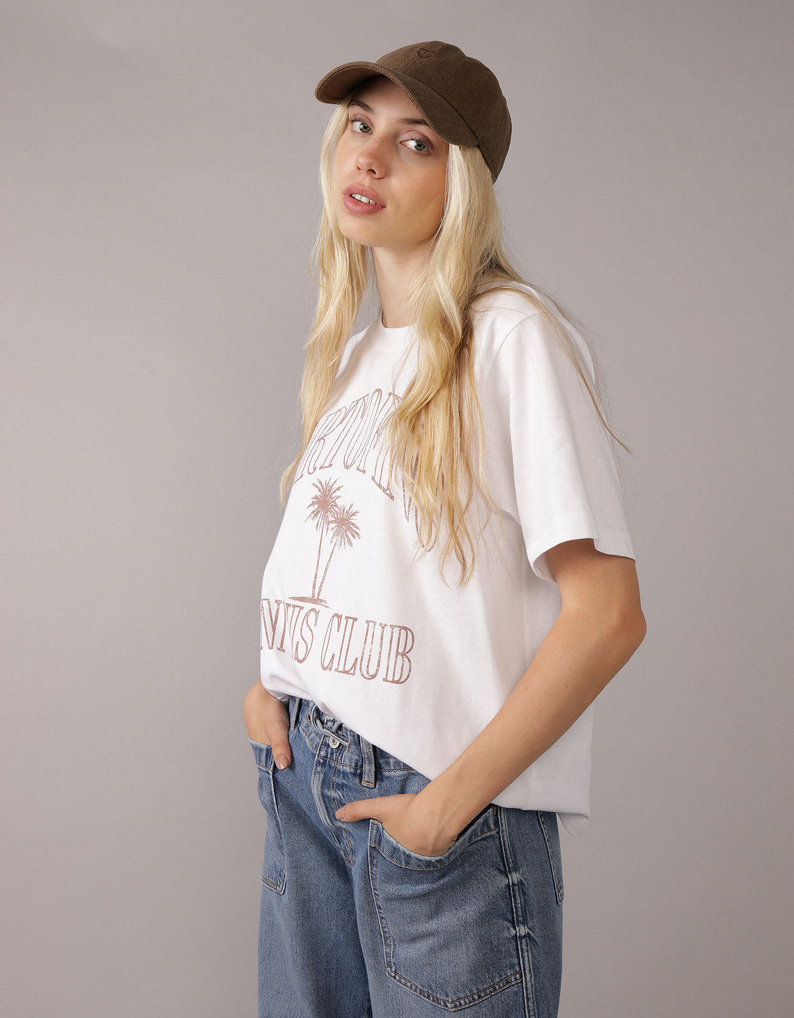 Camiseta gráfica de destino Oversized de Ae - Blanco 1305_1088_100_of