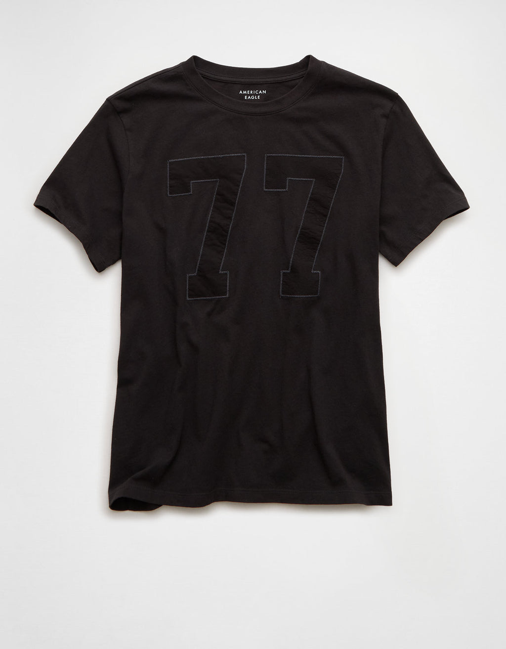 Camiseta con Gráfico Ae - Negro Decolorado 1305_1537_094_f