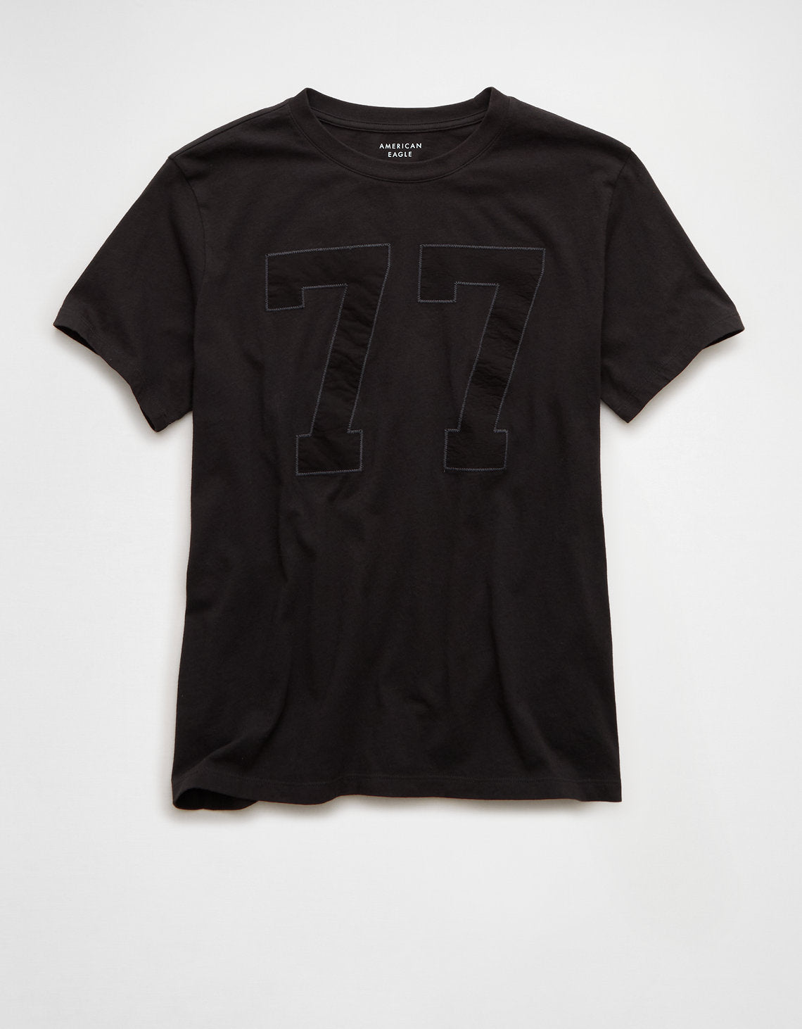 Camiseta con Gráfico Ae - Negro Decolorado 1305_1537_094_f