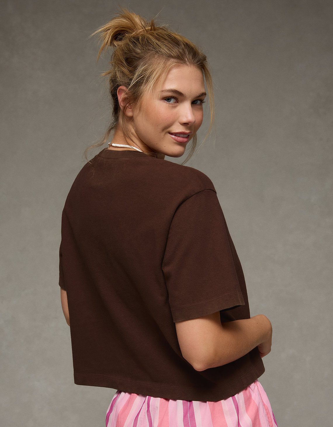 Camiseta Gráfica Ae Boxy - Café 1305_1666_285_ob