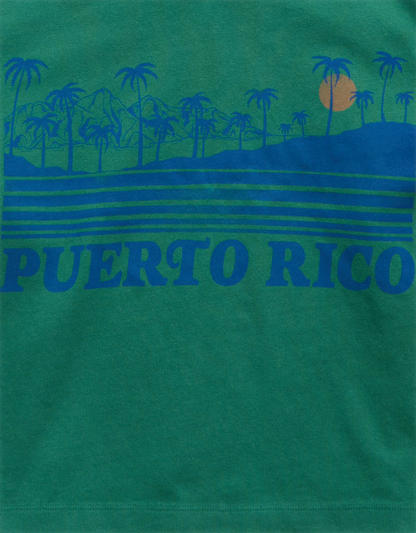 Camiseta Gráfica Ae Boxy - Verde