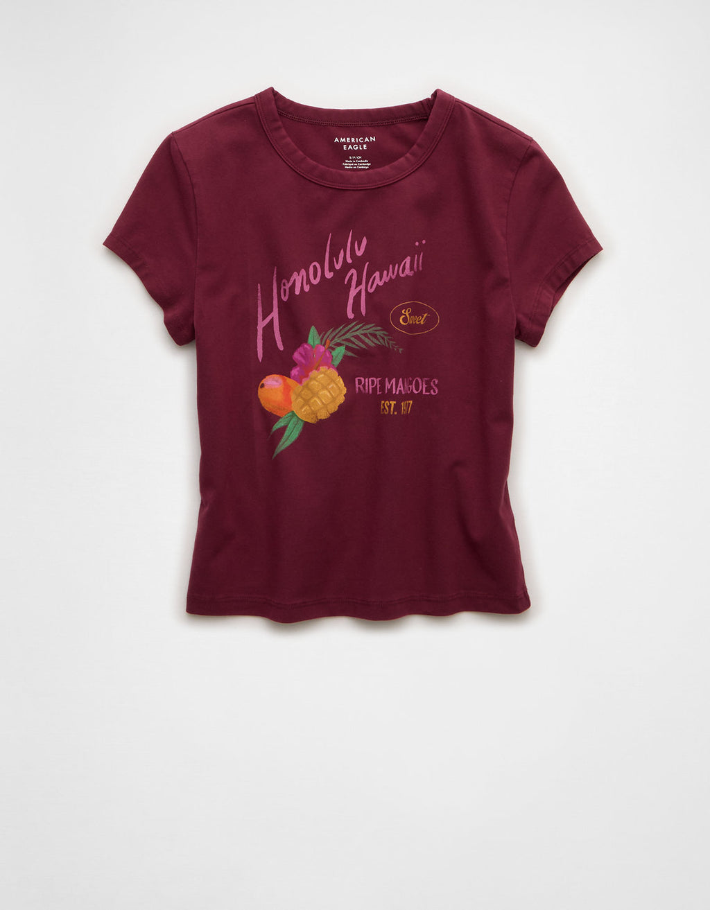 Camiseta gráfica ajustada y recortada de Ae - Generico 1307_1609_601_f