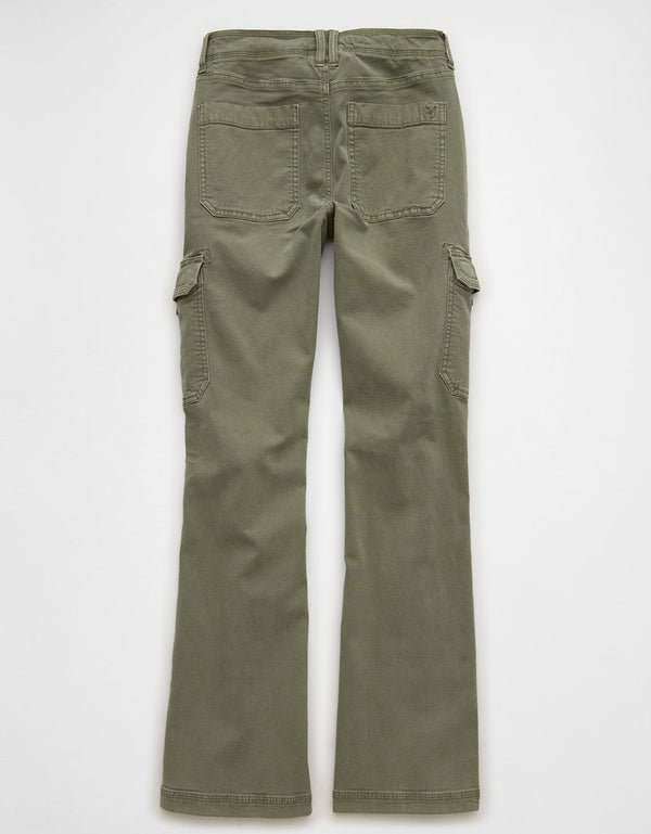 Pantalón Tipo Cargo con corte en Bota Mujer AE - Generico