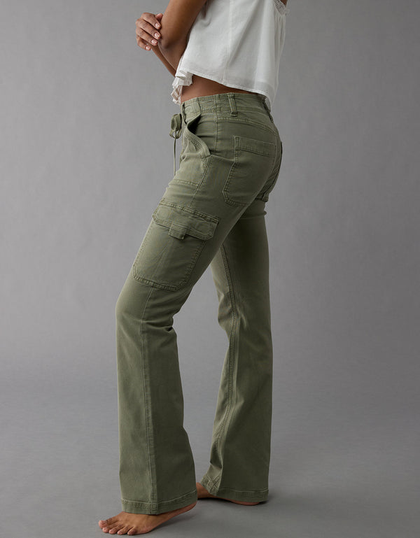 Pantalón Tipo Cargo con corte en Bota Mujer AE - Generico