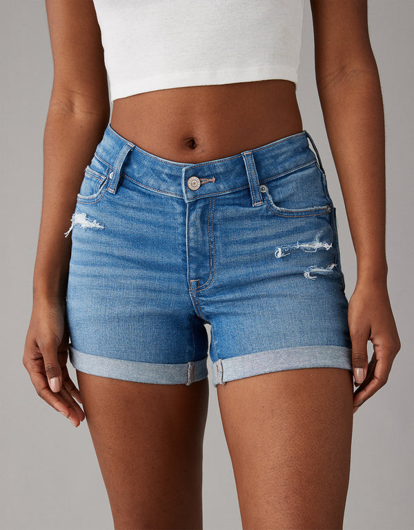 Short en denim Ae - Azul