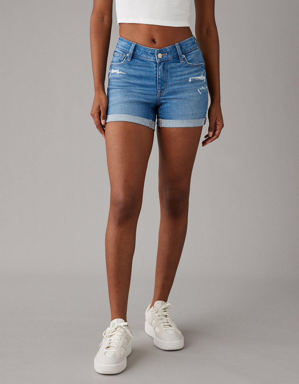 Short en denim Ae - Azul 1332_7779_502_os