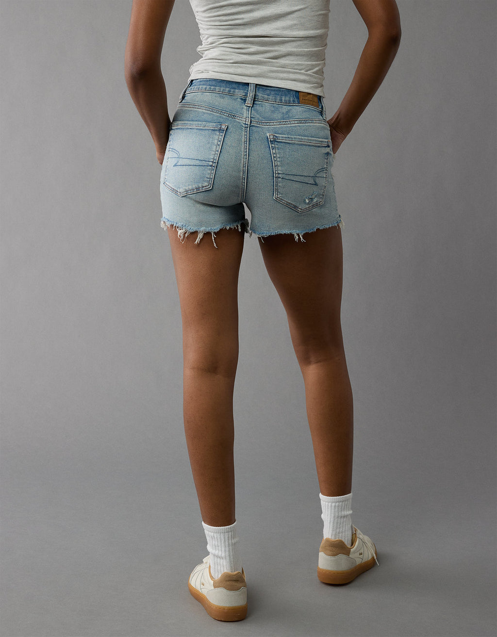Short súper corto en denim de tiro alto - Generico 1333_8191_978_ob