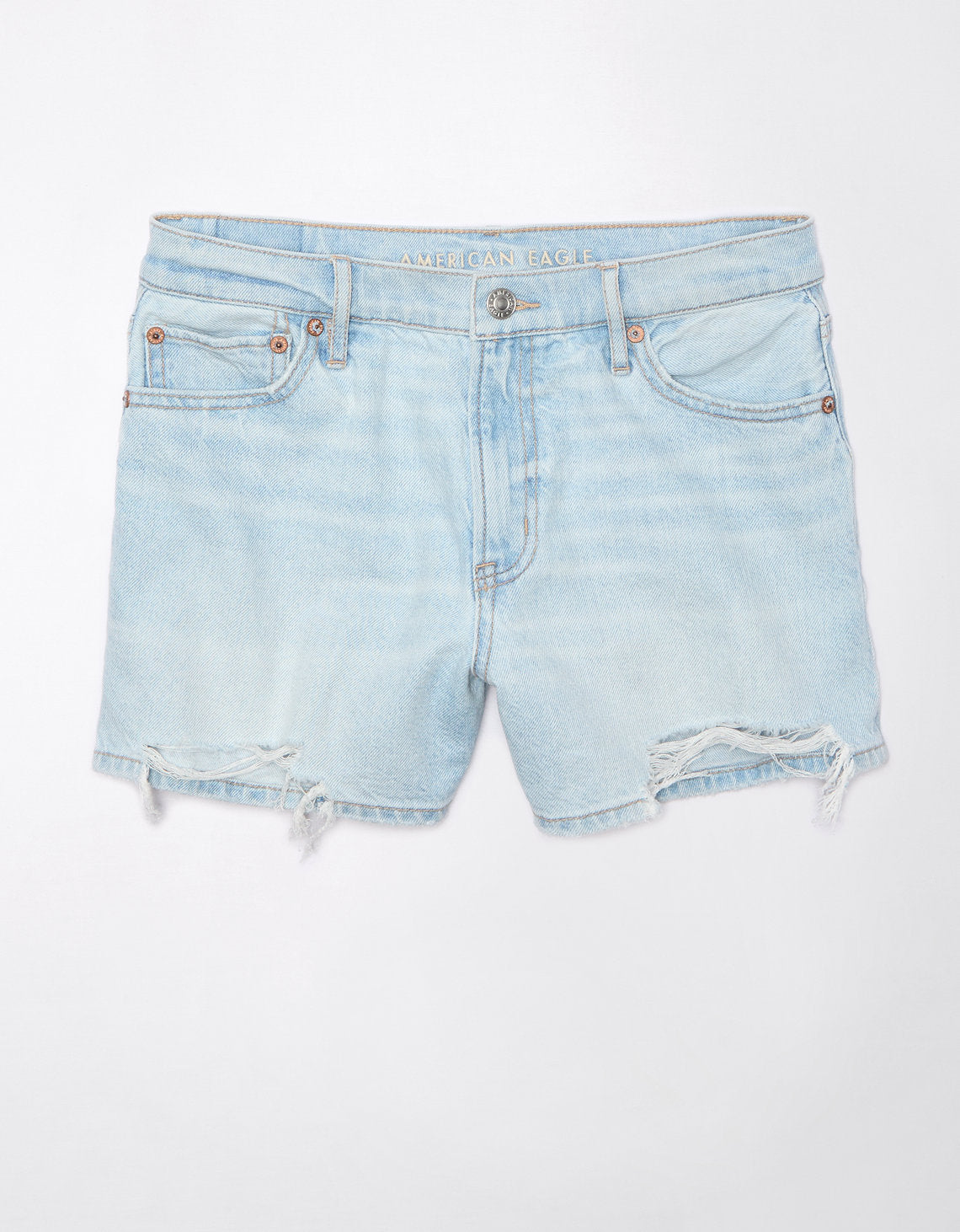 Short Denim de Tiro Alto con rotos Mujer AE - Generico 1334_7929_915_f