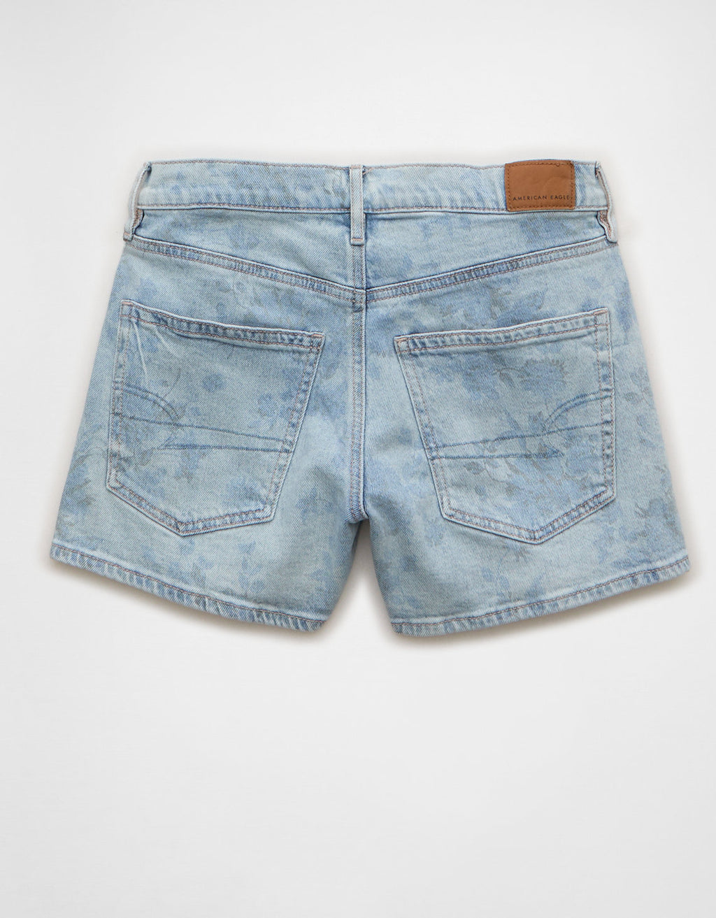 Ae Strigid pantalón corto de mezclilla relajado de tiro alto - Azul 1334_8703_488_b