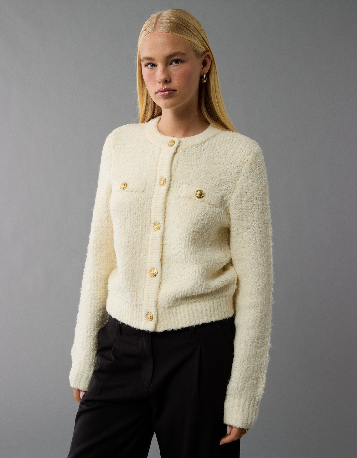 Suéter cuello redondo Manga Larga Mujer AE - Generico 1340_1310_106_os