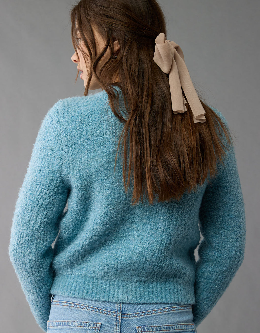 Suéter cuello redondo Manga Larga Mujer AE - Azul 1340_1310_400_ob