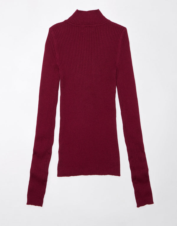 Sweater AE en tejido de punto cuello alto - Generico