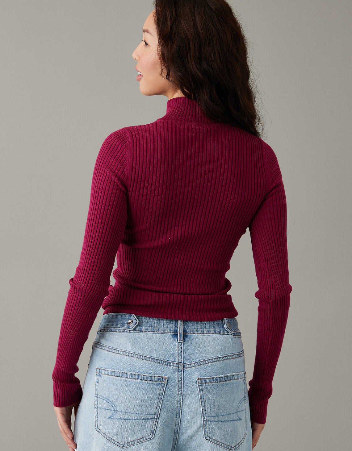 Sweater AE en tejido de punto cuello alto - Generico 1341_1054_647_ob