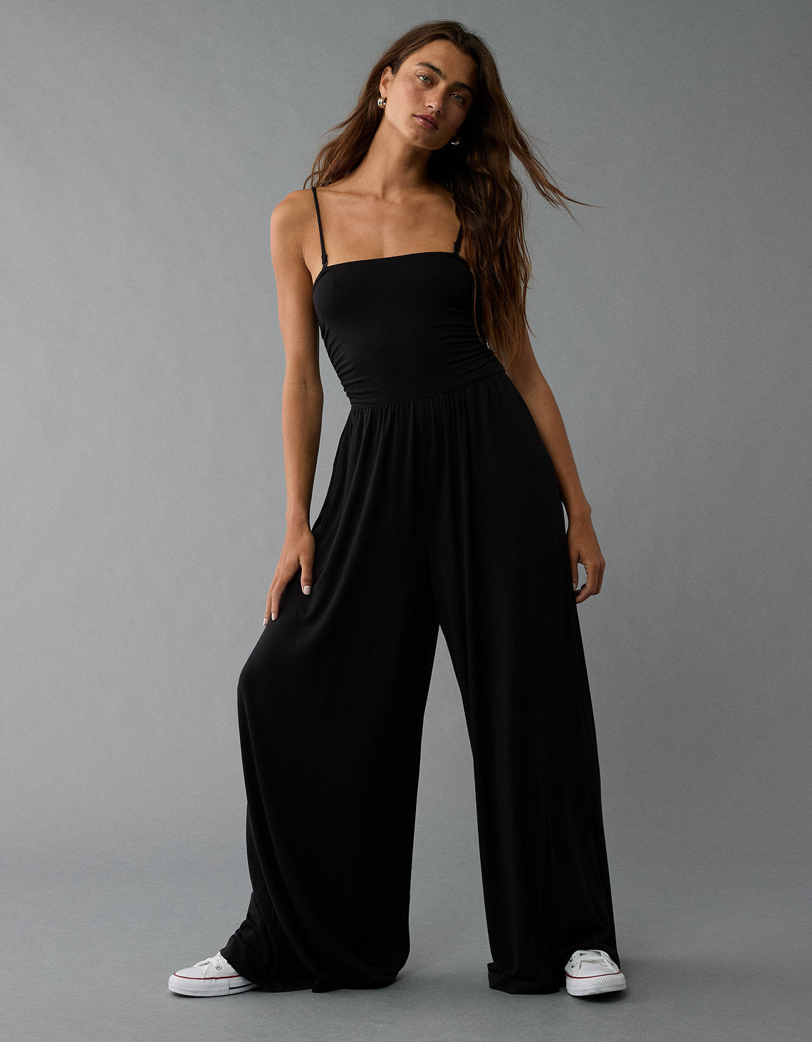Enterizo de Strapless Mujer AE - Negro 1396_8037_001_of