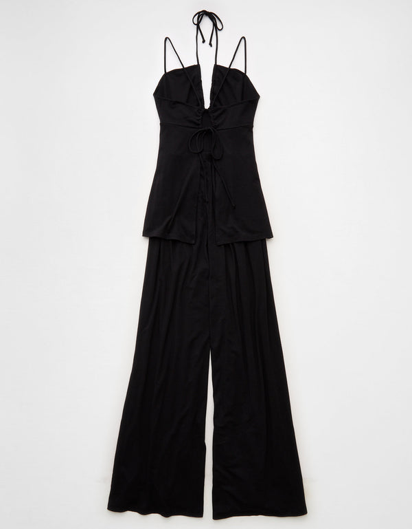 Enterizo Halter Ae - Negro