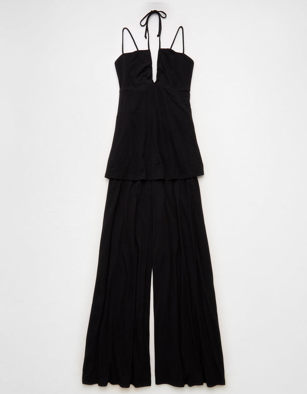 Enterizo Halter Ae - Negro