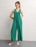 Mono de punto con cuello en V Ae Sunchaser - Verde 1399_8225_299_of