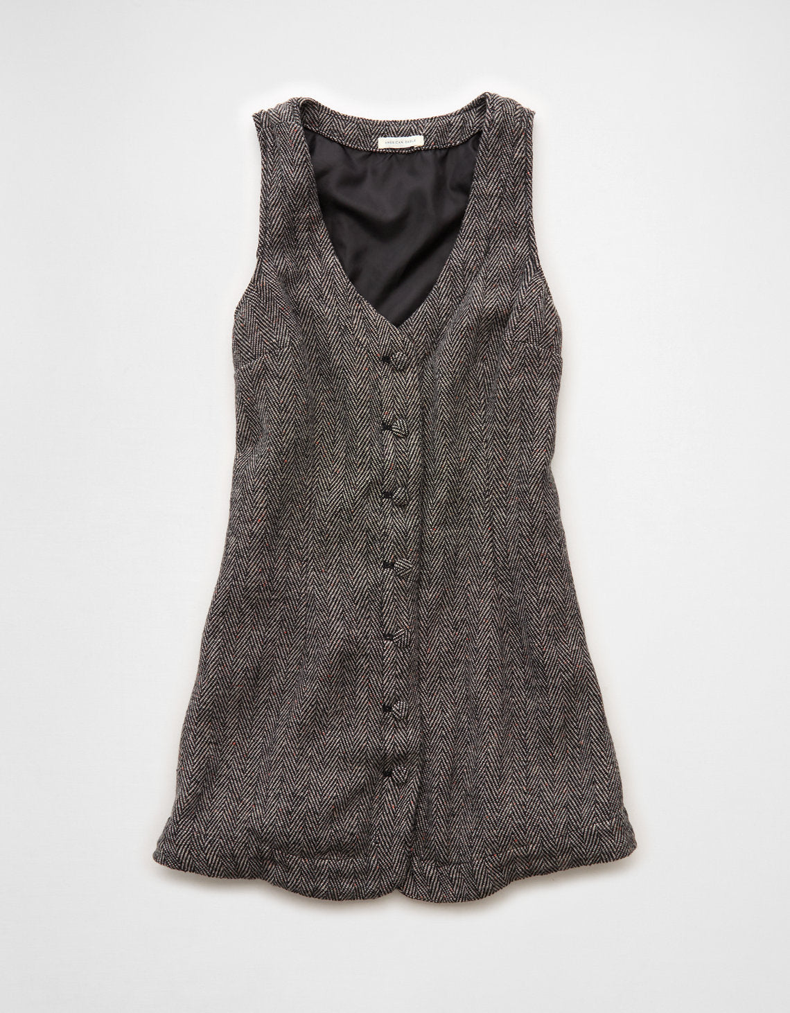 Vestido Mini con Botones al Frente Ae - Multicolor 1399_8892_900_f