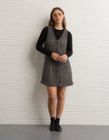 Vestido Mini con Botones al Frente Ae - Multicolor 1399_8892_900_of