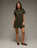 Vestido Mini Camisero de Denim Ae - Verde 1399_8900_300_of