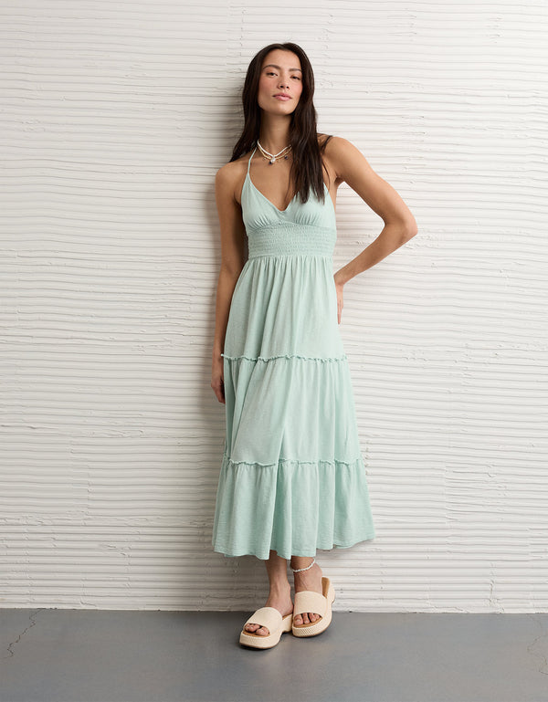 Vestido Midi Halter Sunchaser Ae - Generico